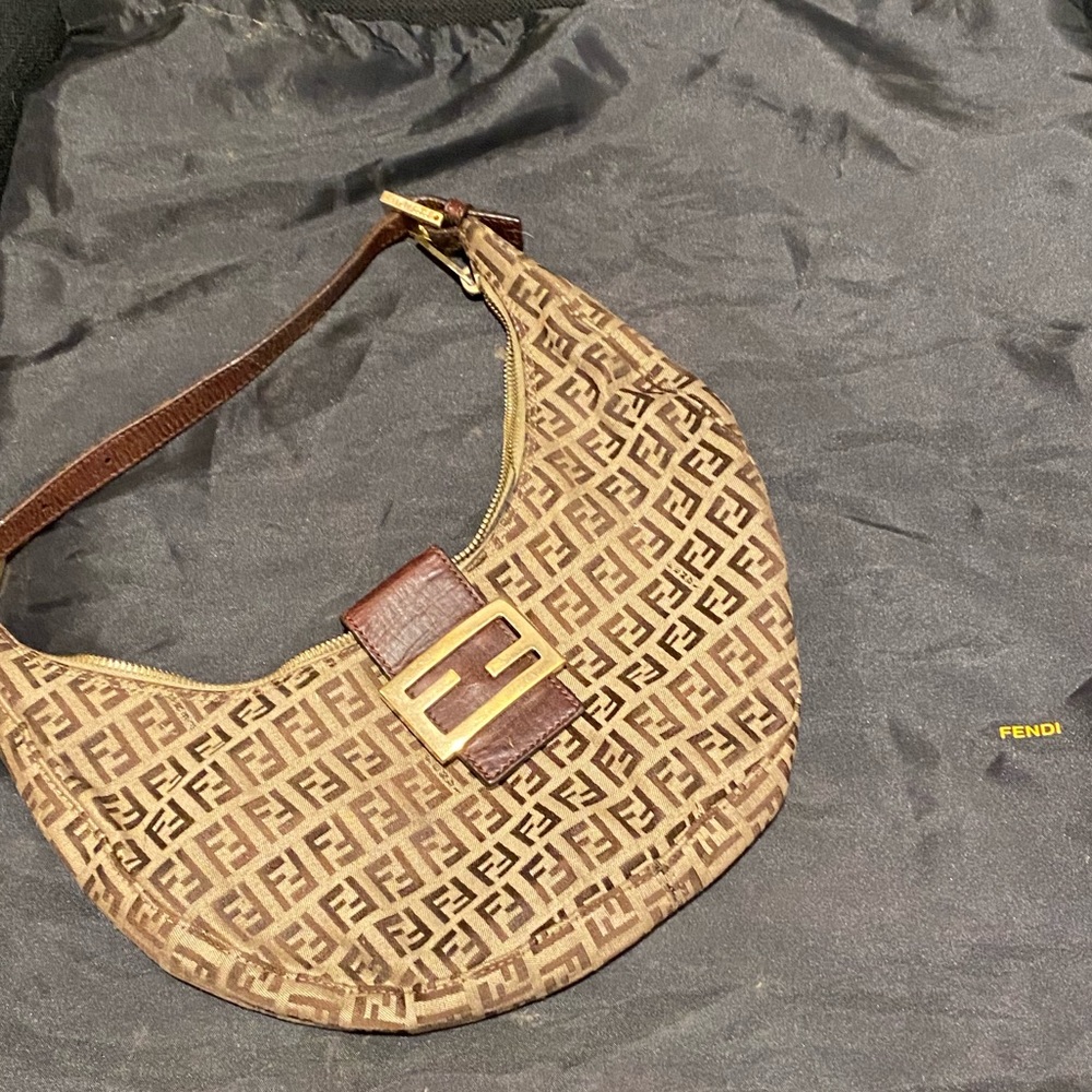 Vintage fendi croissant bag!